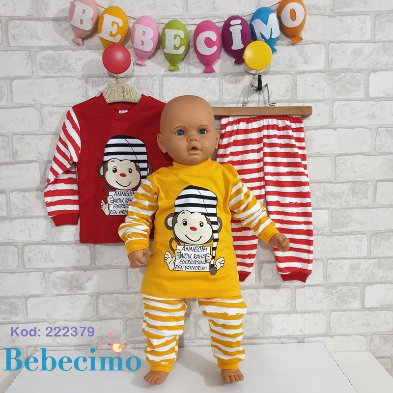 Ben Yatiyorum Baskili Ikili Takim 9-12-2-3 Yaş