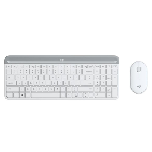 LOGITECH MK470 Klavye+ Mouse Kablosuz Beyaz (920-009436)