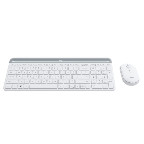 LOGITECH MK470 Klavye+ Mouse Kablosuz Beyaz (920-009436)