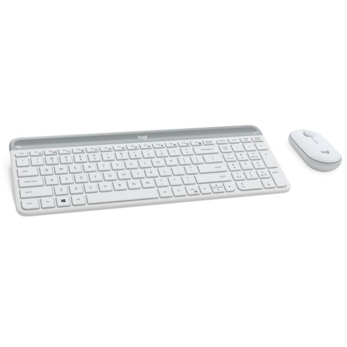 LOGITECH MK470 Klavye+ Mouse Kablosuz Beyaz (920-009436)