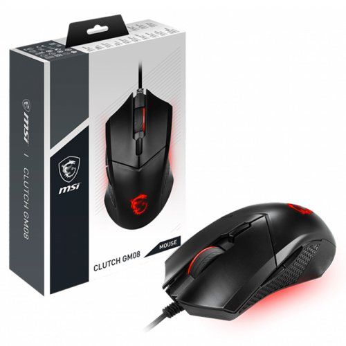MSI GM08 Clutch Gaming Optical Mouse 4200DPI USB Kablolu