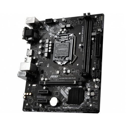 MSI H310M PRO-VDH PLUS DDR4 DVI HDMI D-SUB USB3,1 LGA1151
