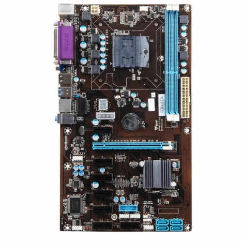 ESONIC HM76-65 BTC DDR3 VGA, HDMI, LAN, 1xPCIe 16X, 7x PCIe 1X, LGA988 Anakart + Intel i3-2310M işlemci Combo, Kutusuz.