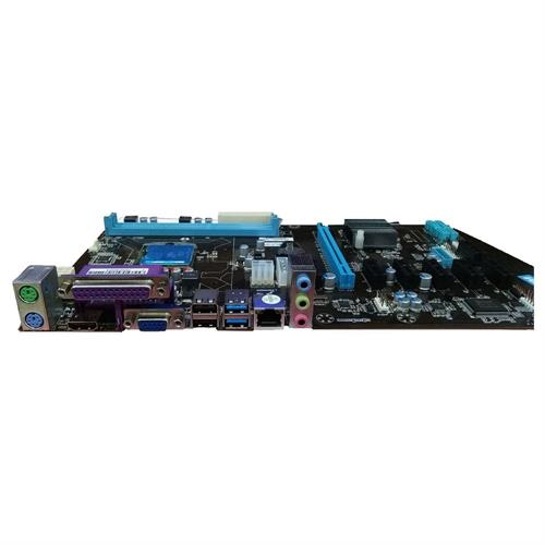 ESONIC HM76-65 BTC DDR3 VGA, HDMI, LAN, 1xPCIe 16X, 7x PCIe 1X, LGA988 Anakart + Intel i3-2310M işlemci Combo, Kutusuz.