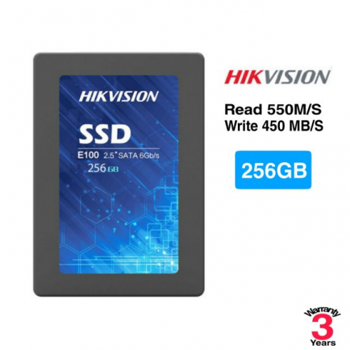 HIKVISION HS-SSD-E100 256GB 550/450 SATA SSD