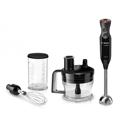 BOSCH MS62B6190 ErgoMixx, 1000W, Paslanmaz Çelik, Antrasit, Blander Seti