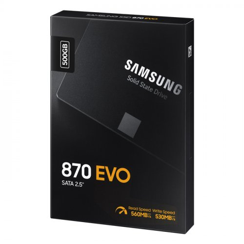 SAMSUNG MZ-77E500BW 870 EVO 500GB 560/530 SATA SSD