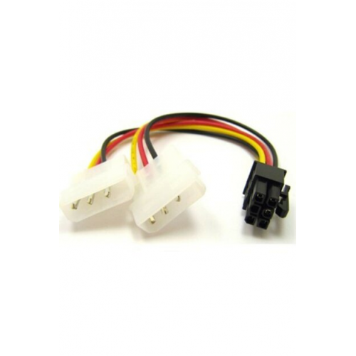 POWERGATE PW-VGAX 6PIN Ekran Kartı  Power Kablosu