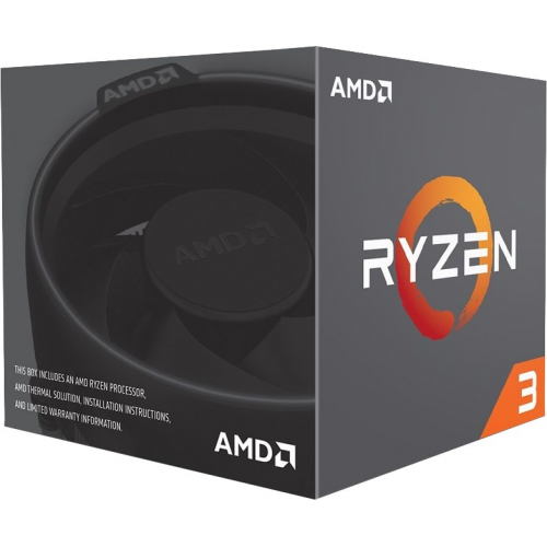 AMD RYZEN 3 1200 4 Core, 3,10-3,40GHz 65W Wraith Stealth FAN AM4 BOX