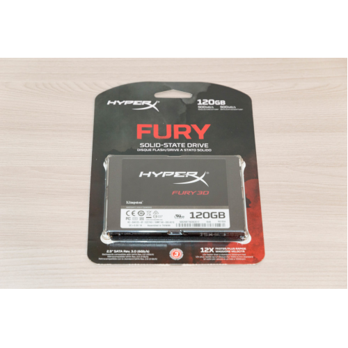 KINGSTON KCS441206F HYPERX FURY 3D 120Gb, 500/500 SATA SSD Hep Yanımda