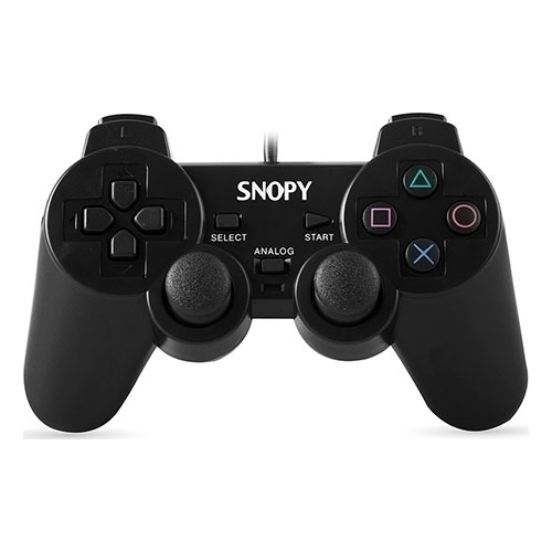 SNOPY SG-606 USB/PS2/PS3 TİTREŞİMLİ GAMEPAD, Bilgisayar, Playstation 2 ve Playstation 3 Uyumlu.