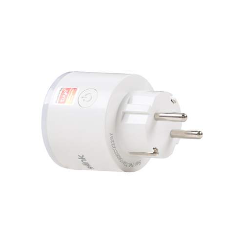 S-LINK SL-03 Smart WiFi Plug, 16Amper RGB Priz Akıllı Telefon Uygulaması ile Cihazlarınızı Uzaktan Yöneten Kablosuz Akıllı RGB Priz