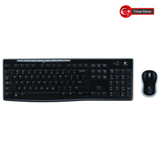 LOGITECH MK270 Klavye+Mouse Kablosuz (920-004525)