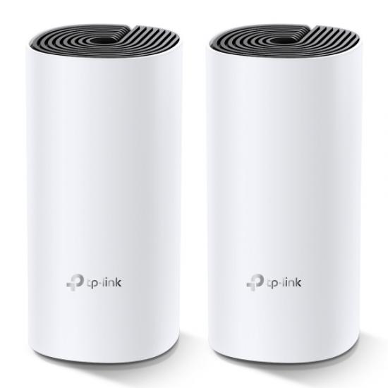 TP-LINK DECO M4 (2 Pack) DualBand AC1200 260M2, 2 Gigabit Port Home Mesh