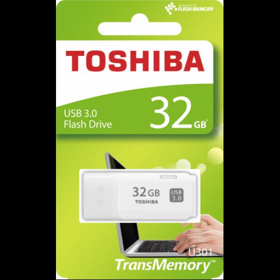 TOSHIBA THN-U301W0320E4 HayaBusa 32GB USB 3.0 Flash Disk Beyaz