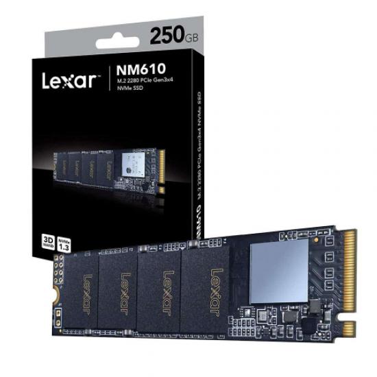LEXAR NM610 LNM610-250RB 250Gb 2100/1200 NVME PCIe M.2 SSD