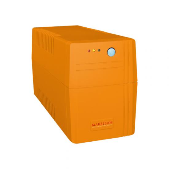 MAKELSAN LION 850VA Line Int. UPS(1x9A Akü)
