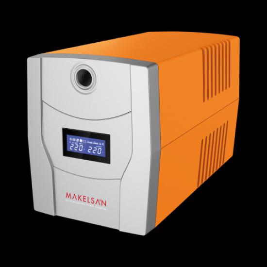 MAKELSAN LION 1500VA Line Int. UPS(2x9A Akü)