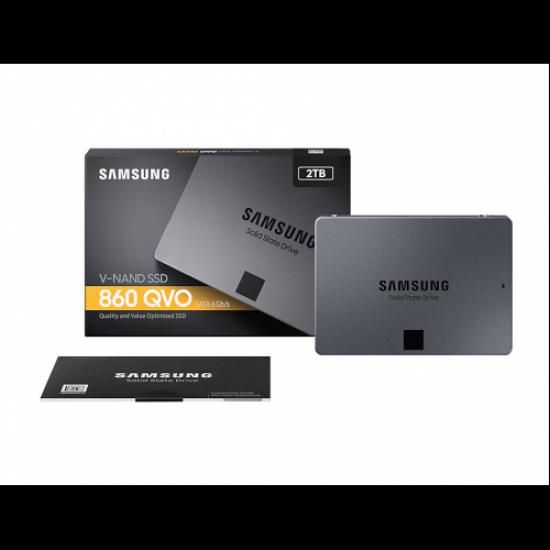 SAMSUNG MZ-76Q2T0BW 860 QVO 2TB 550/520 SATA SSD