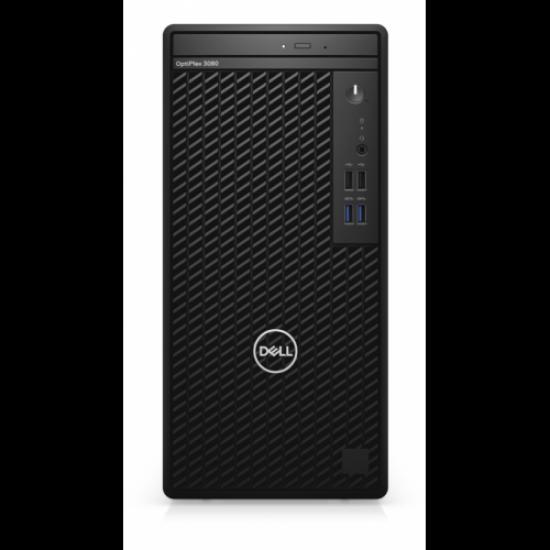 DELL Optiplex 3080-MT i3-10100 N005O3080MT_U 8Gb Ram, 256Gb SSD, Paylaşımlı Ekran Kartı, Free Dos Masaüstü PC