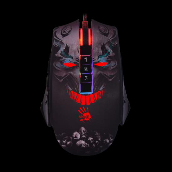 Bloody P85 Skull LK RGB Multi Core Metal Ayak 5000CPI Usb Optik Gamer Mouse