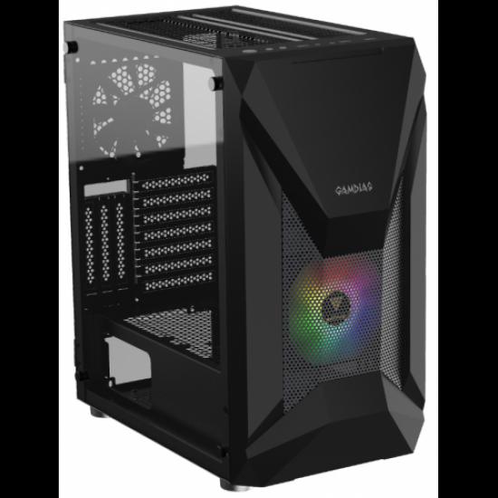 PG VANGUARD AMD Ryzen 5 2600X, 16Gb Ram, 500Gb SSD, 4Gb DDR5 GTX1050Ti Ekran Kartı, 500W Kasa, Free Dos GAMING PC