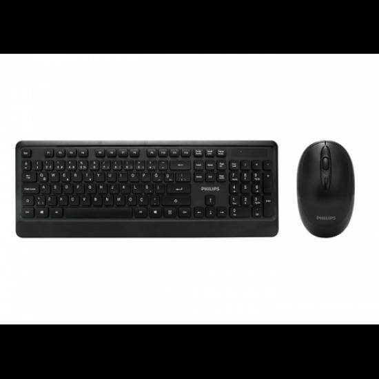 PHILIPS SPT6394/62 C394 Kablosuz Türkçe Q  Klavye+Mouse