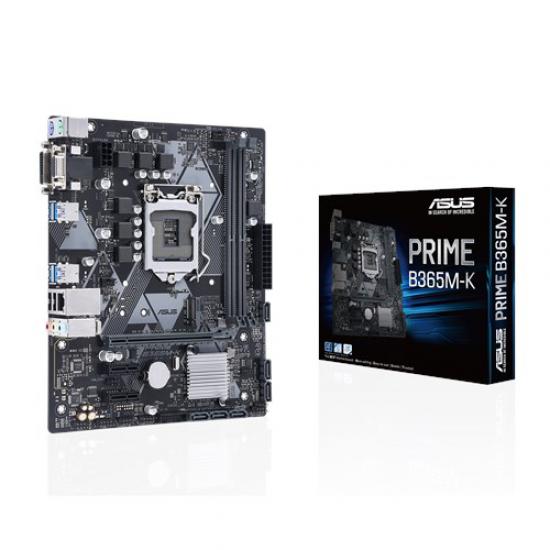 ASUS PRIME B365M-K DVI USB3,1 LGA1151P 8-9.Nesil