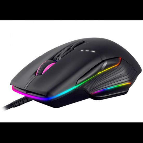 RAMPAGE SMX-R19 FIGHTER Gaming Mouse. RGB, MACRO, 6200DPI, USB