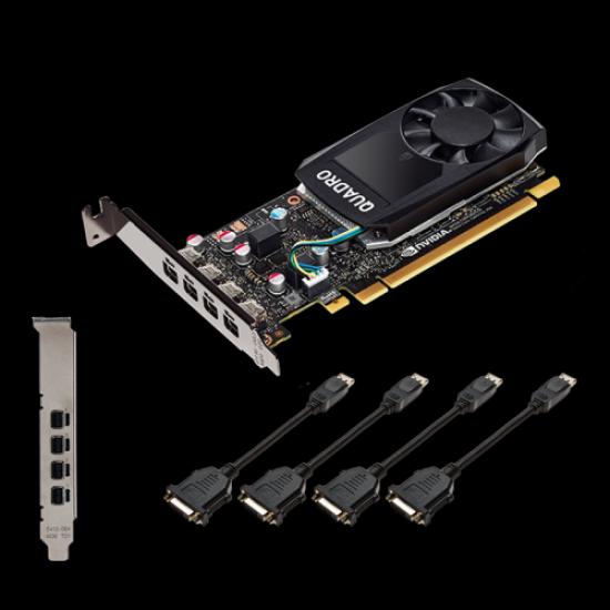 PNY QUADRO VCQP1000DVIV2-PB 4GB DDR5 128Bit VGA