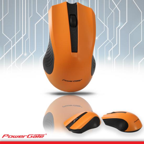 PowerGate R530S Kablosuz Nano 2.4Ghz MOUSE(Turuncu)