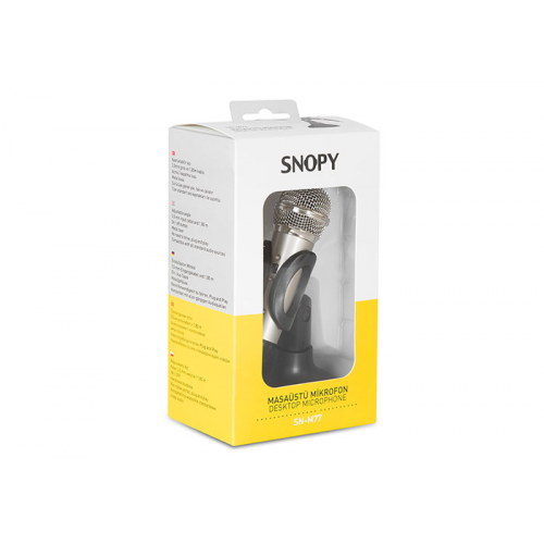 SNOPY SN-M77  Masa Üstü Mikrofon, 1,8m Kablo Uzunluğu