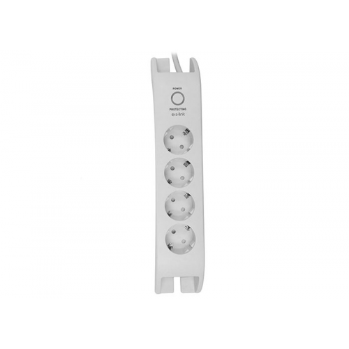 S-LINK SPG3040 Akım Korumalı 2Mt 3G1.5mm2  900 Joule  4lü Priz (Beyaz)