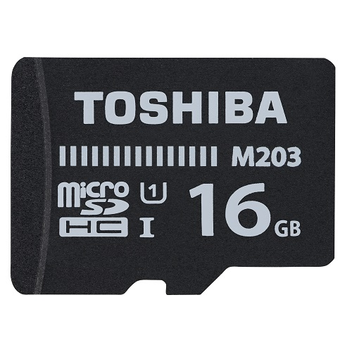 TOSHIBA THN-M203K0160EA 16GB MICRO SDHC UHS-1 C10  100MB/sn-M203 (SD Adaptörlü)